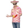 Havajská párty košile - ružová
